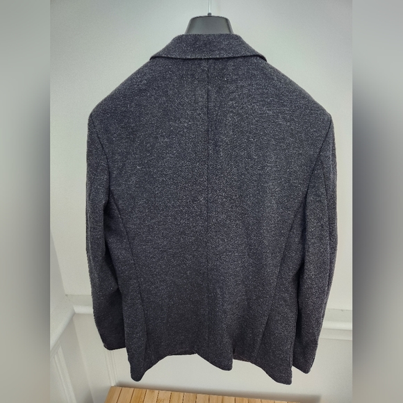 J Crew Dark Gray/black blend Blazer Medium BNWT - Picture 4 of 4